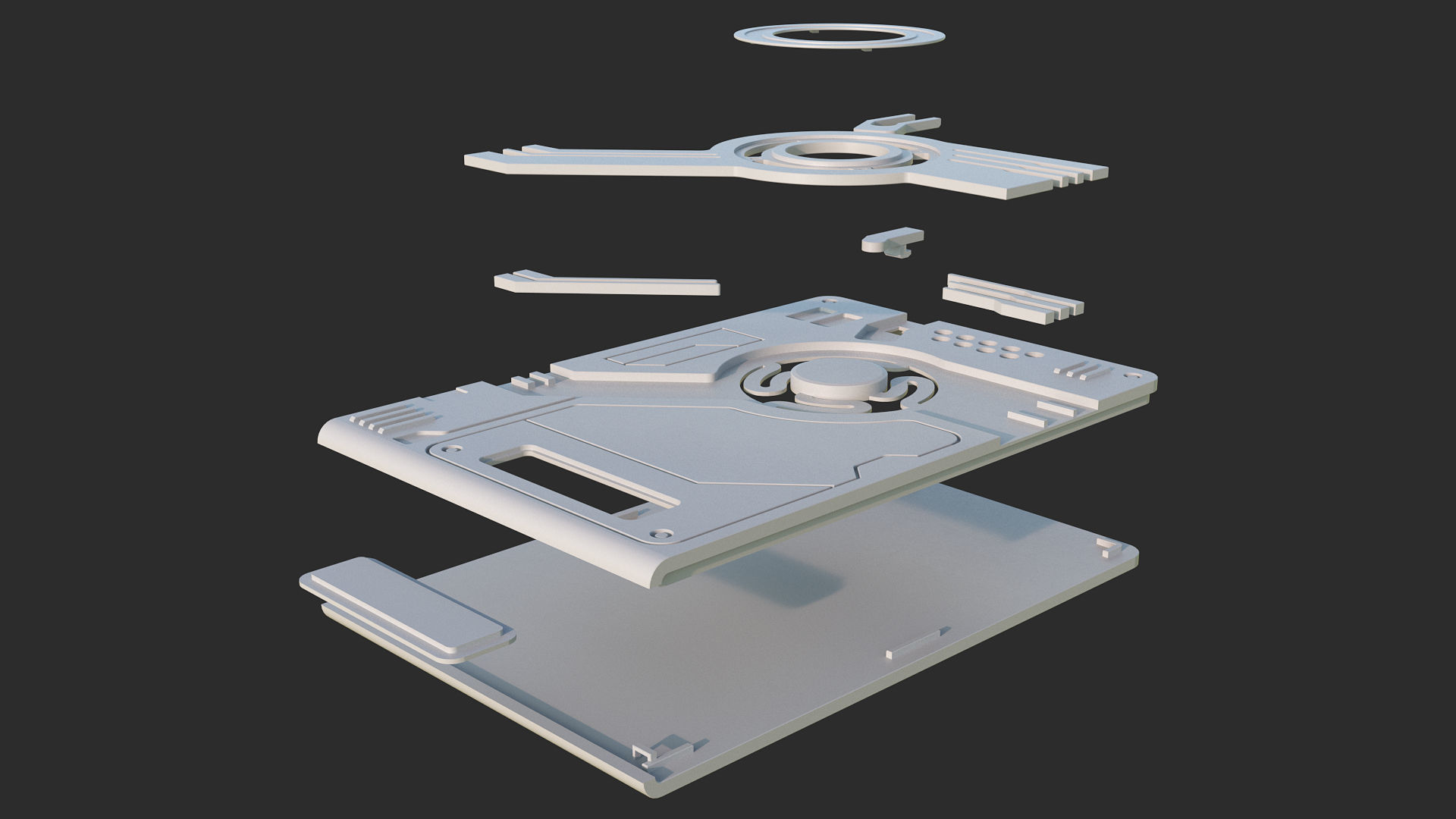 Printable Time Travel Card Case - Alice 3D print model_13