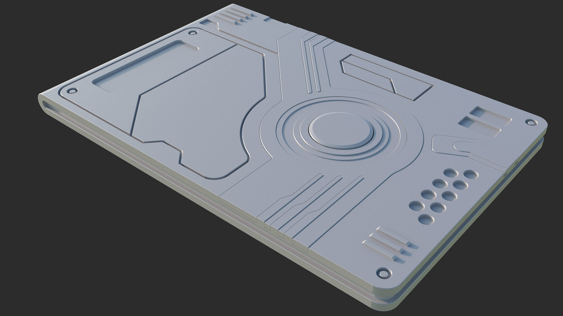 Printable Time Travel Card Case - Alice 3D print model_2