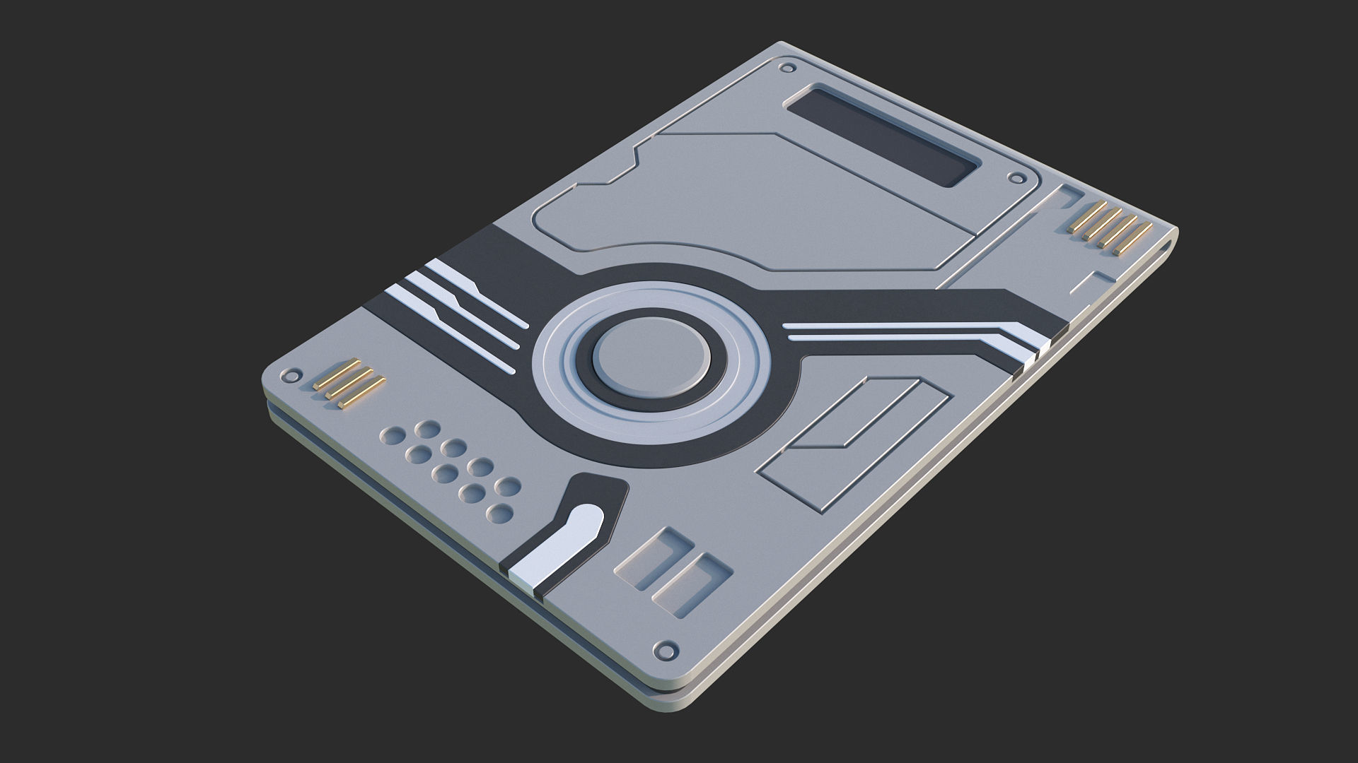 Printable Time Travel Card Case - Alice 3D print model_3