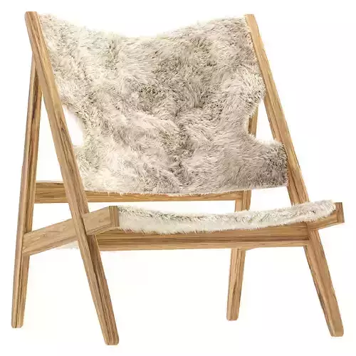 Lounge chair Menu Knitting beige