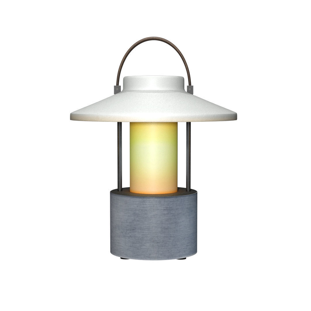 Claro Tradewinds Outdoor Lamp Low-poly 3D model_1