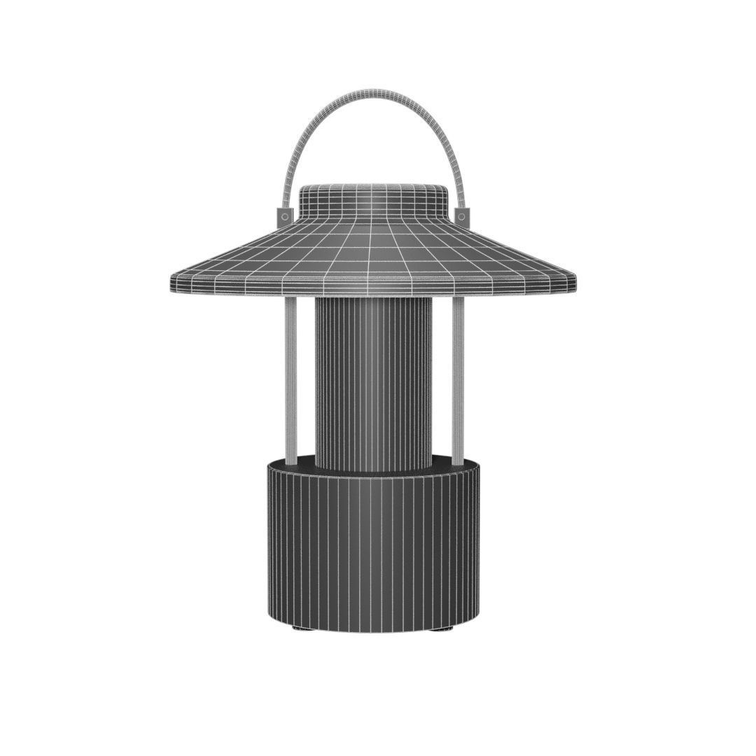 Claro Tradewinds Outdoor Lamp Low-poly 3D model_2