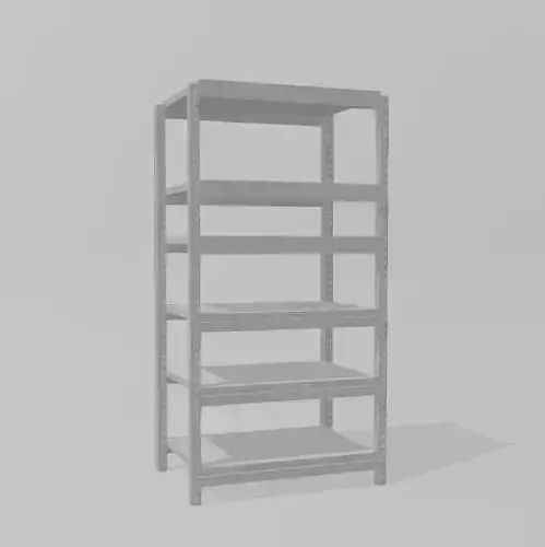 WORKSHOP SHELVES 7MM SCALE 1-43 O GAUGE MODEL RAILWAY 3D print model