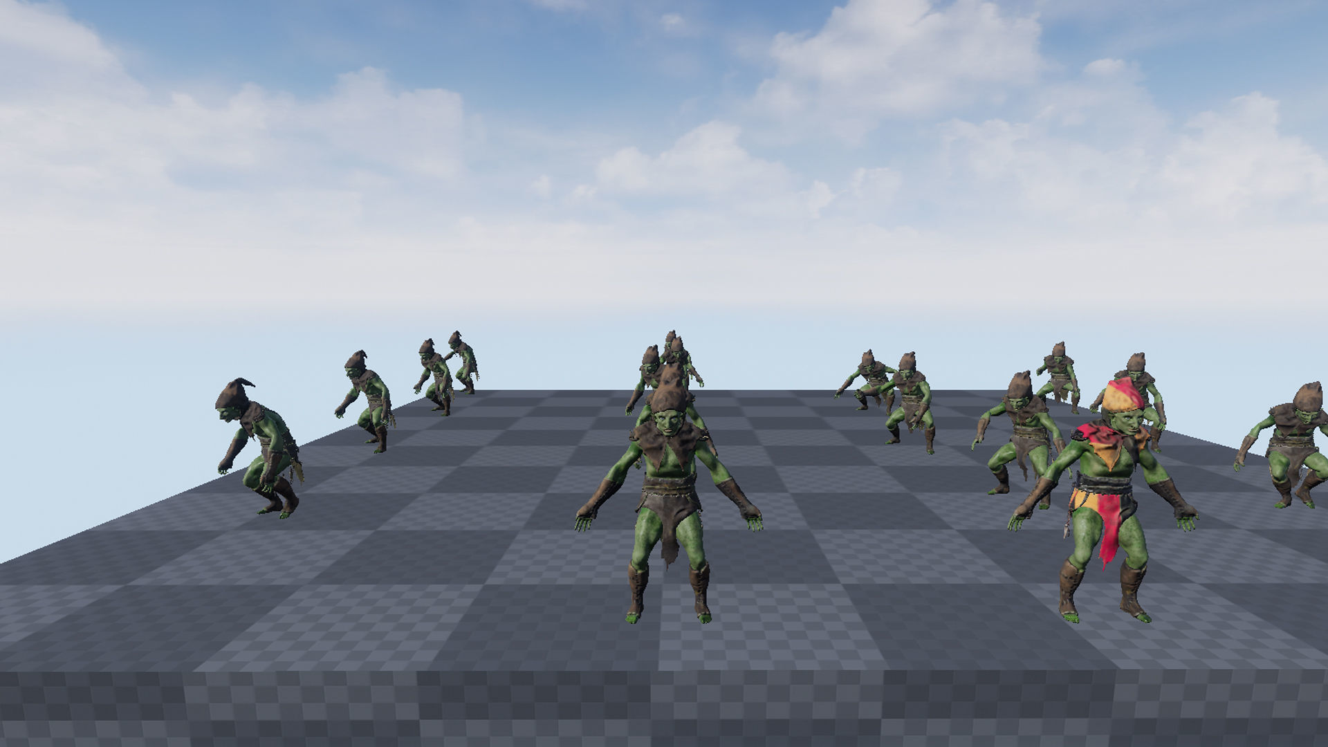 Thin Orc Low-poly 3D model_19