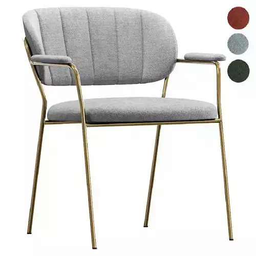 Armchair White label living Jolien