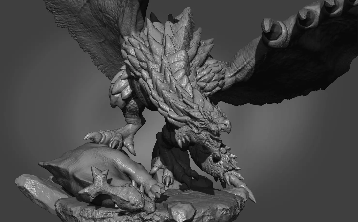 Rathalos King of the sky 3D print model_0