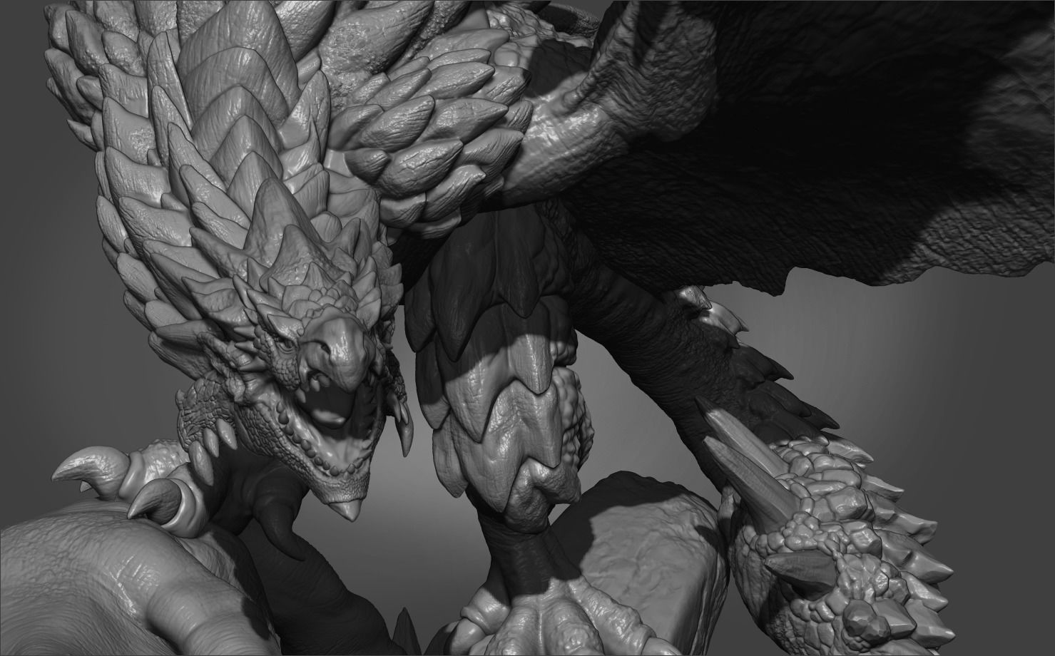 Rathalos King of the sky 3D print model_2