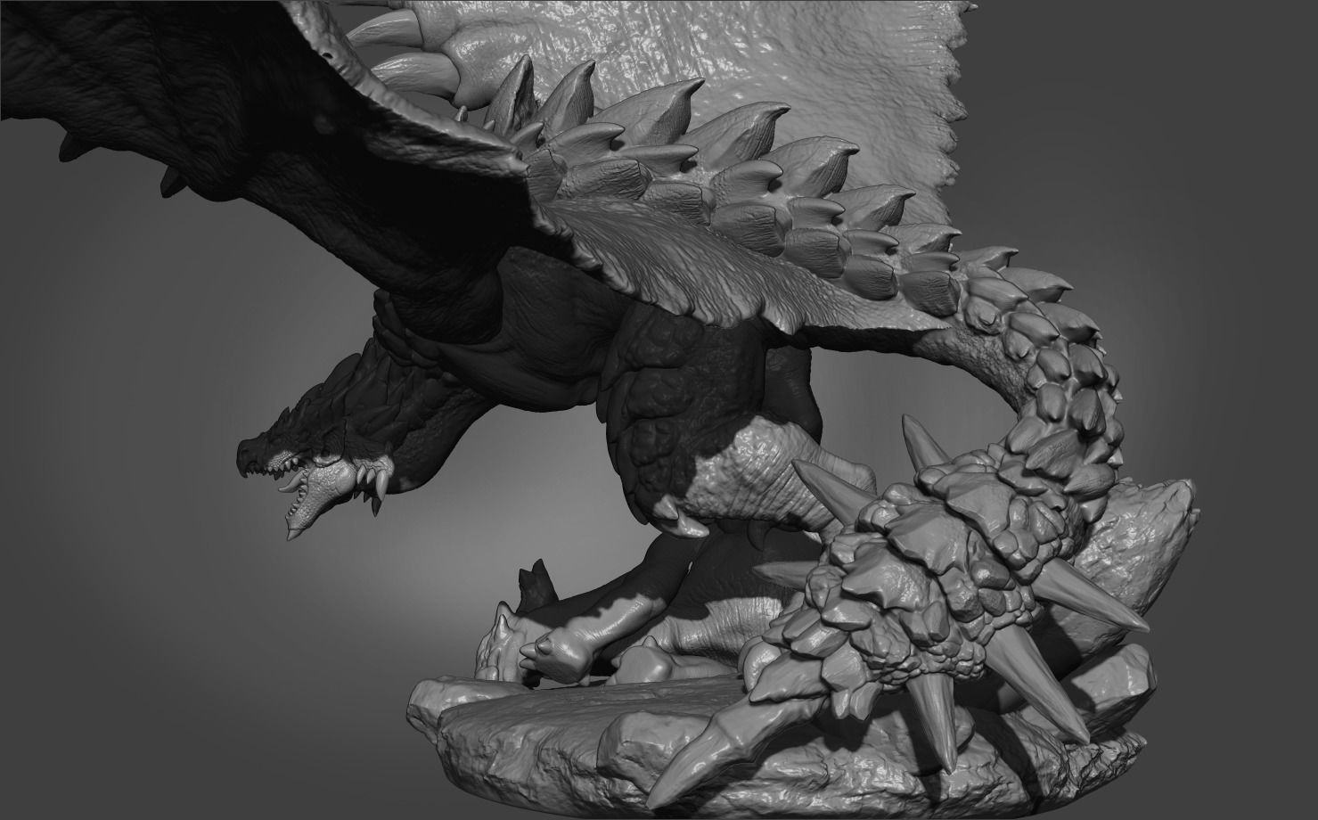 Rathalos King of the sky 3D print model_1