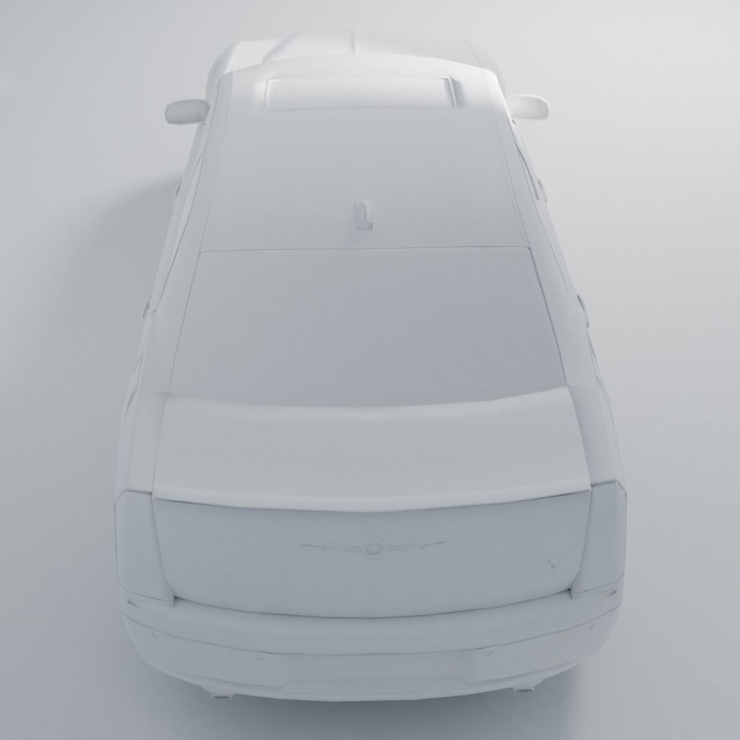 CHRYSLER 3D CAR MODEL Low-poly 3D model_7