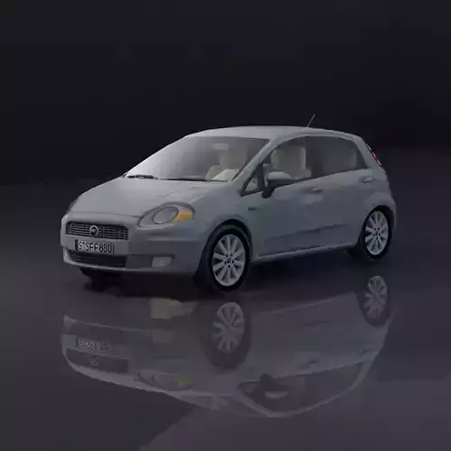 FIAT PUNTO 3D CAR MODEL