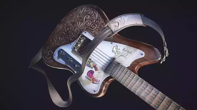 Old guitar