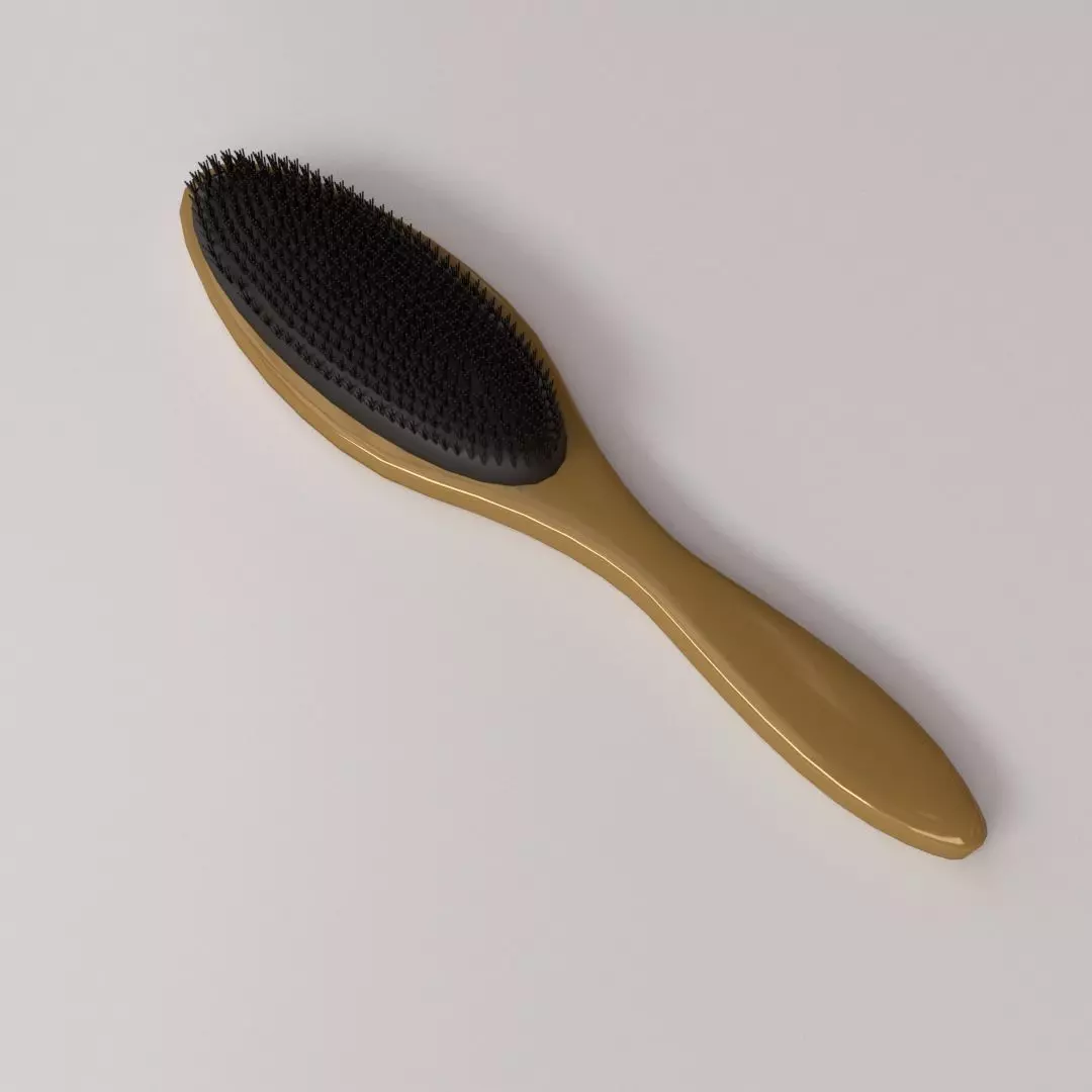 Hair Brush 3D model