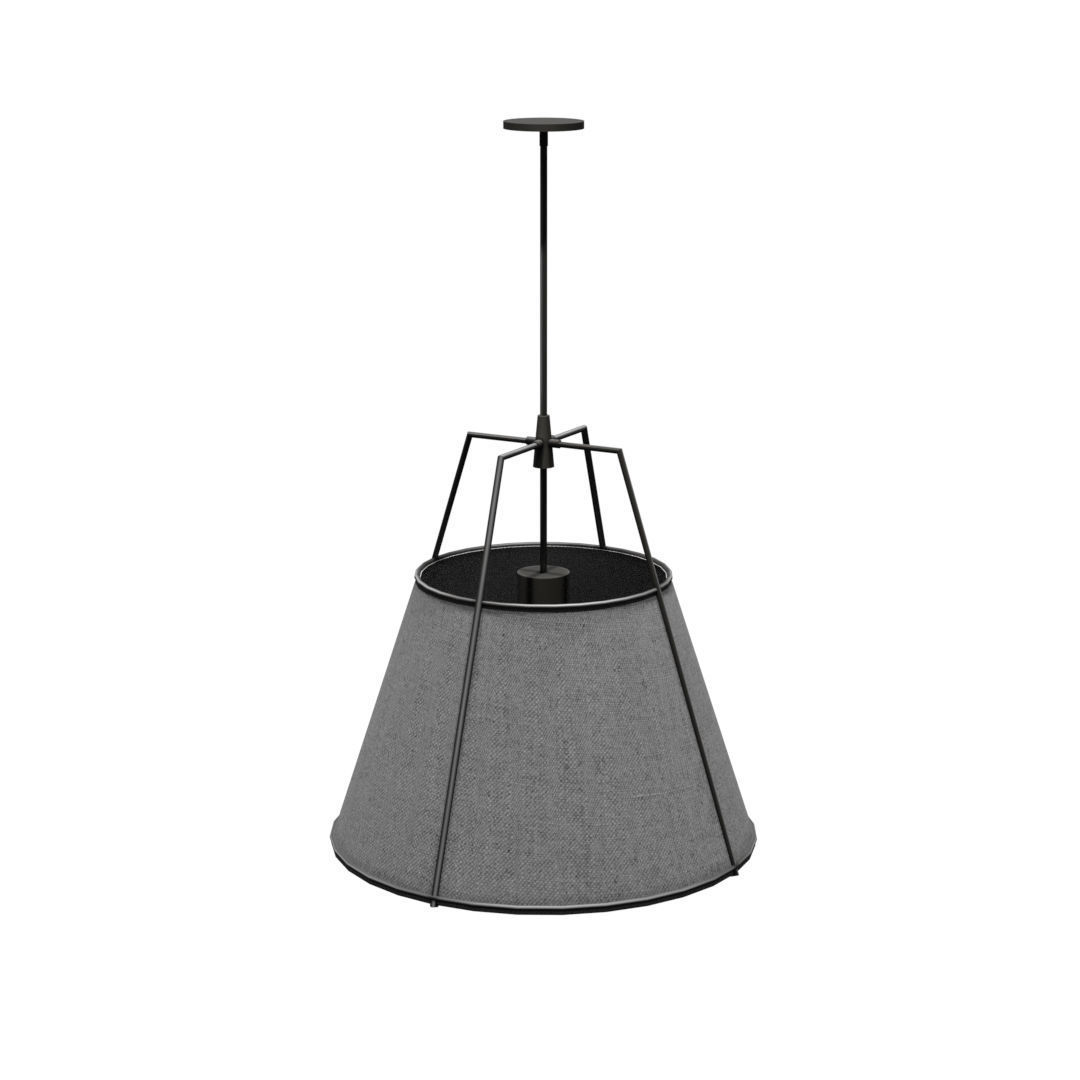 Kory Pendant Lamp Low-poly 3D model_4