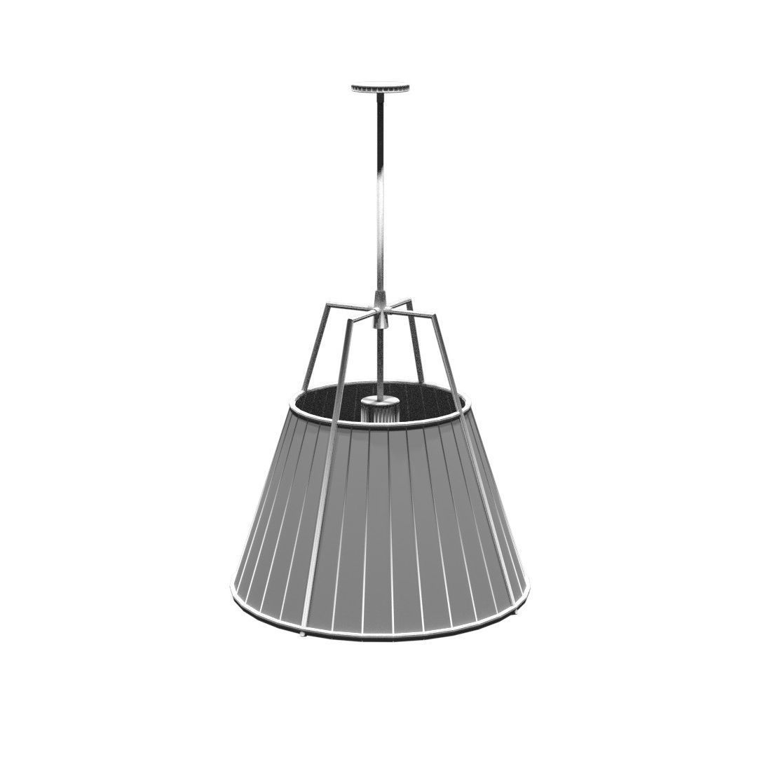 Kory Pendant Lamp Low-poly 3D model_6