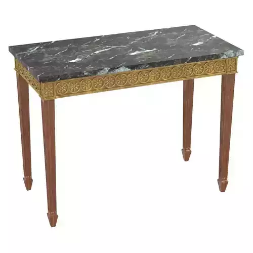 English Neoclassical giltwood console