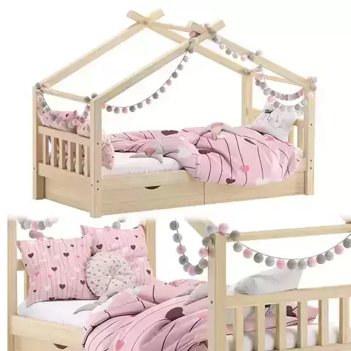 House bed VigVam Ekomebel