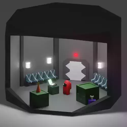 Among us Character model