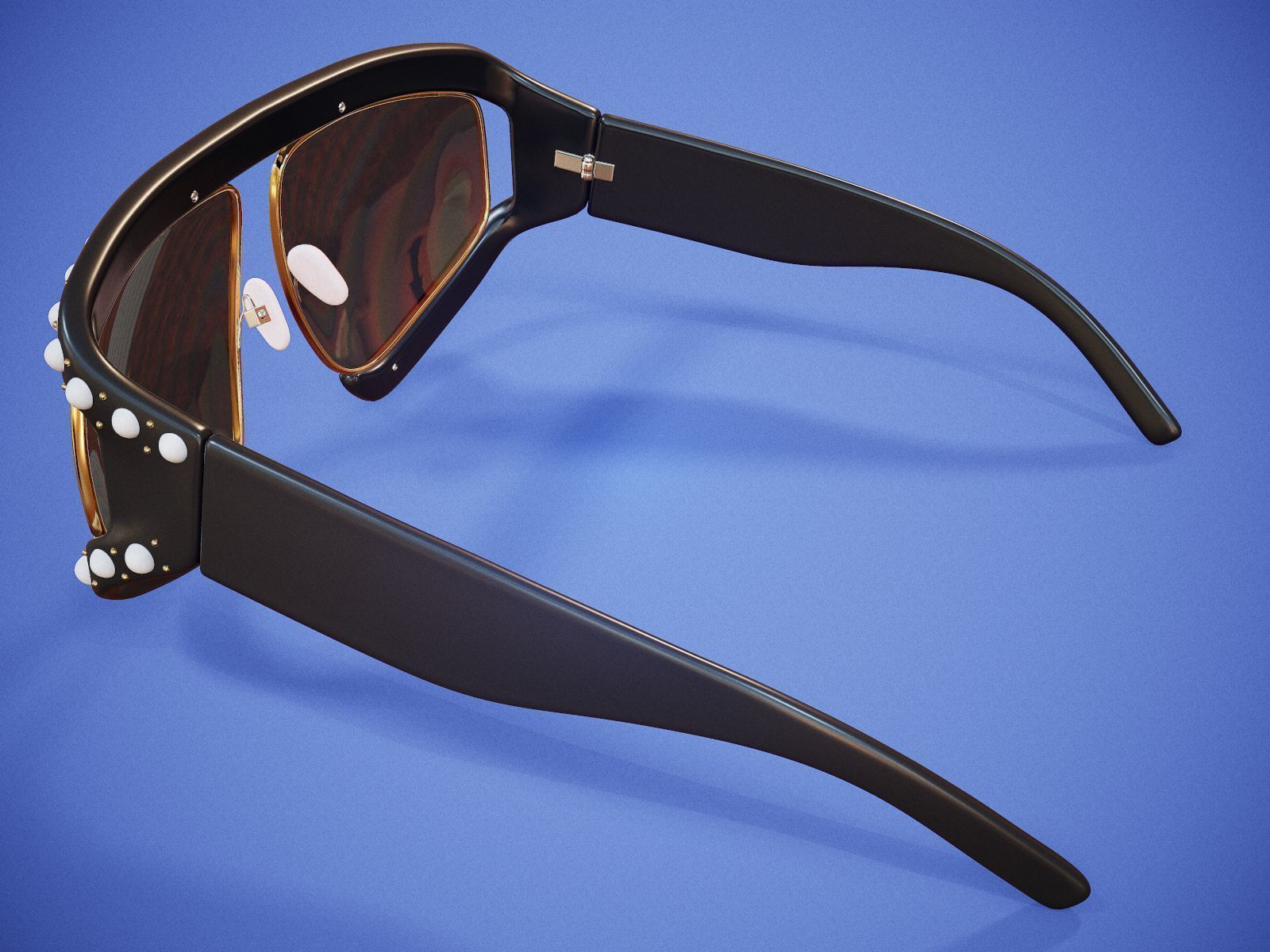 8 Trendy Spectacles 3D Model Collection_19