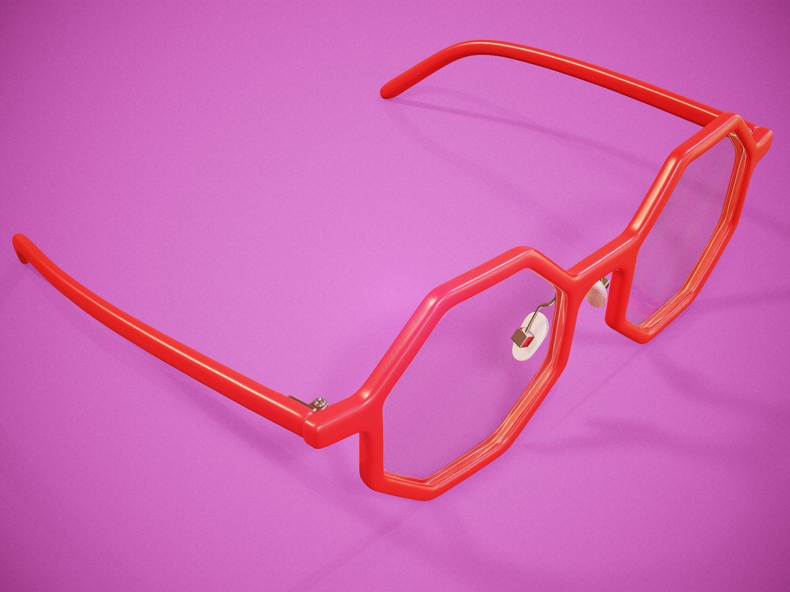 8 Trendy Spectacles 3D Model Collection_14