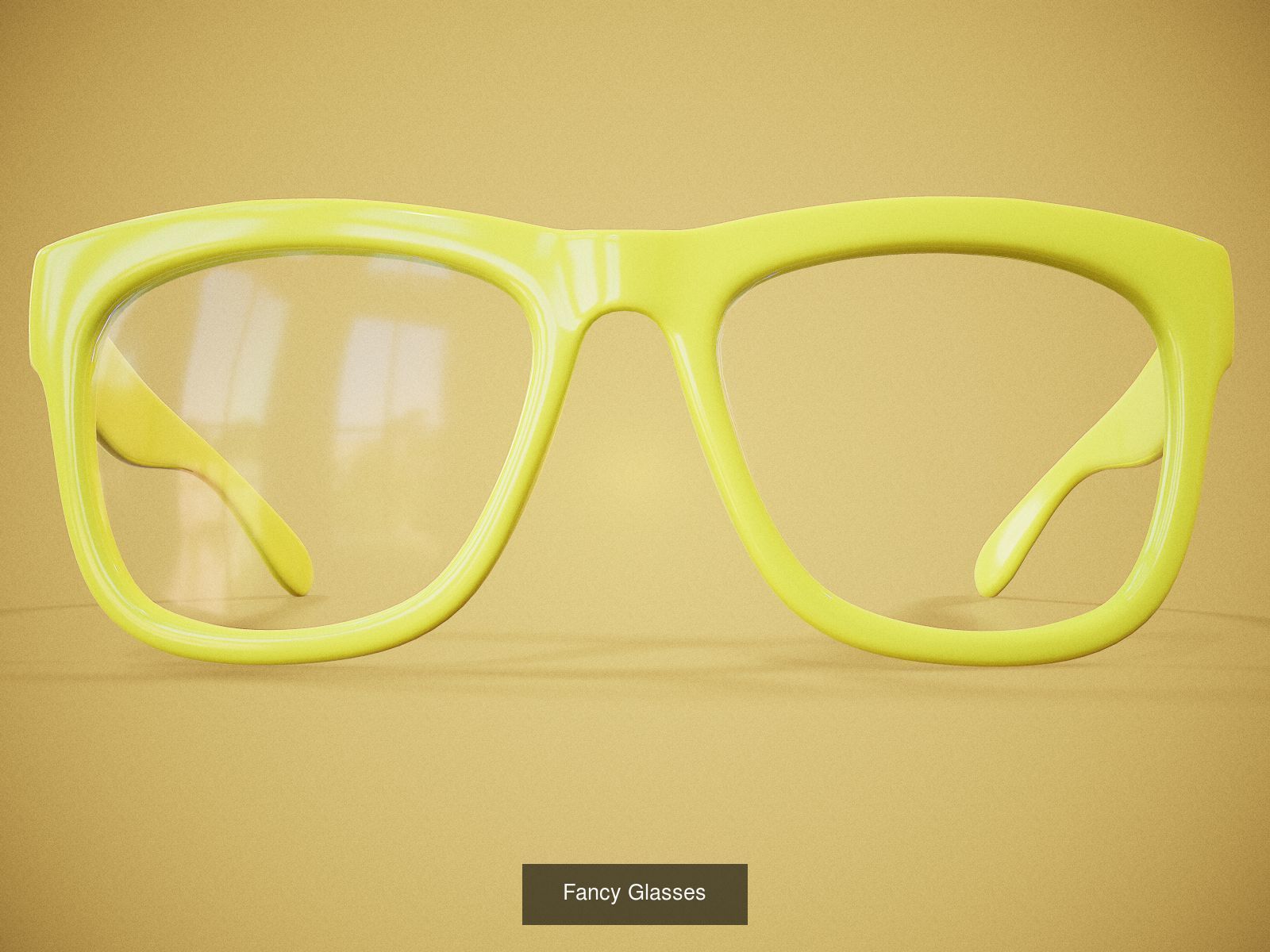8 Trendy Spectacles 3D Model Collection_15