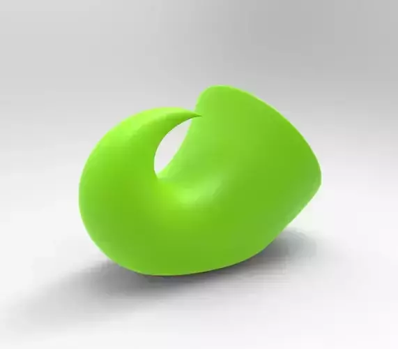 Horn Geometric Houseplant 3D Printing Planter  3D print model