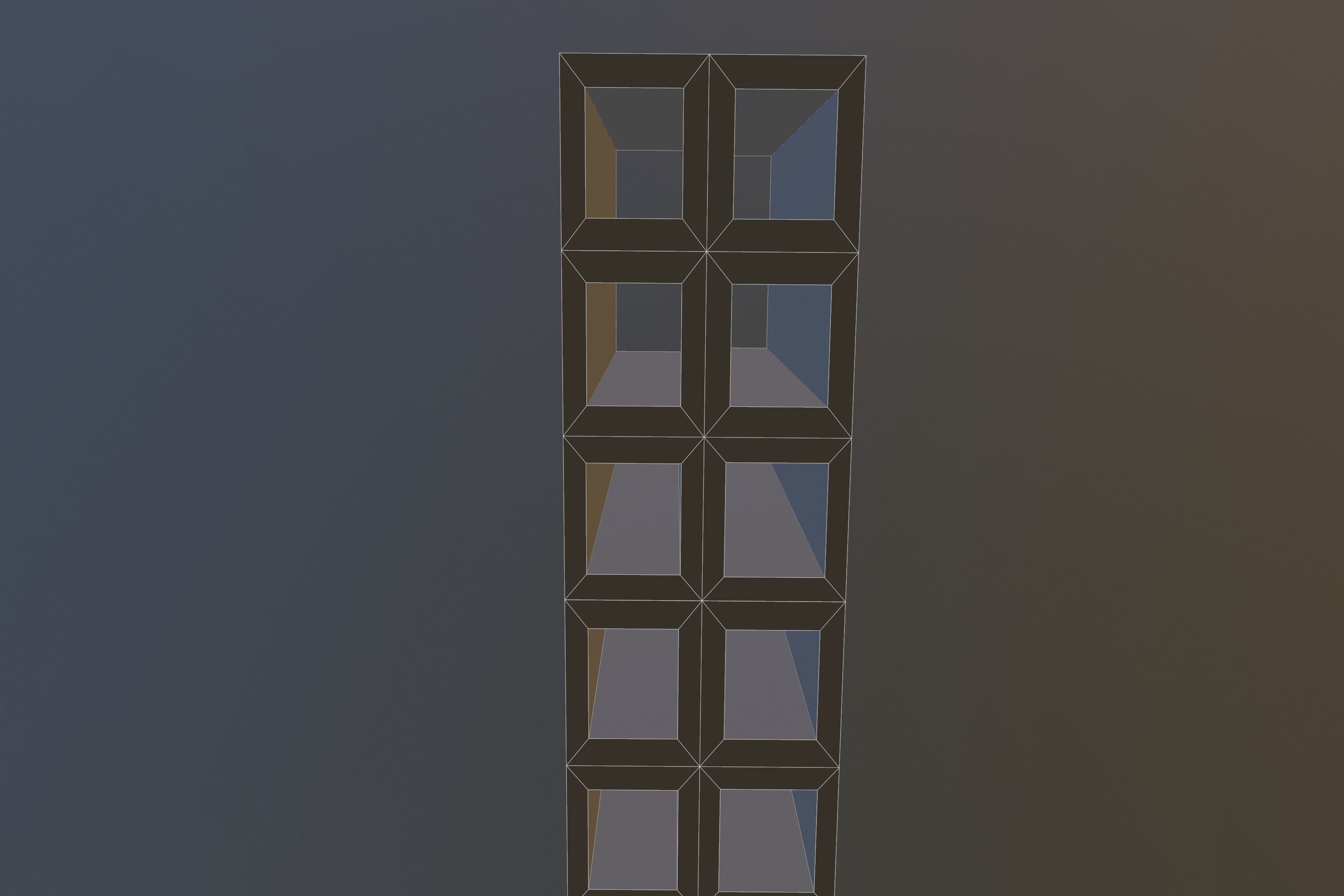 Perforated Brick  Low-poly 3D model_13