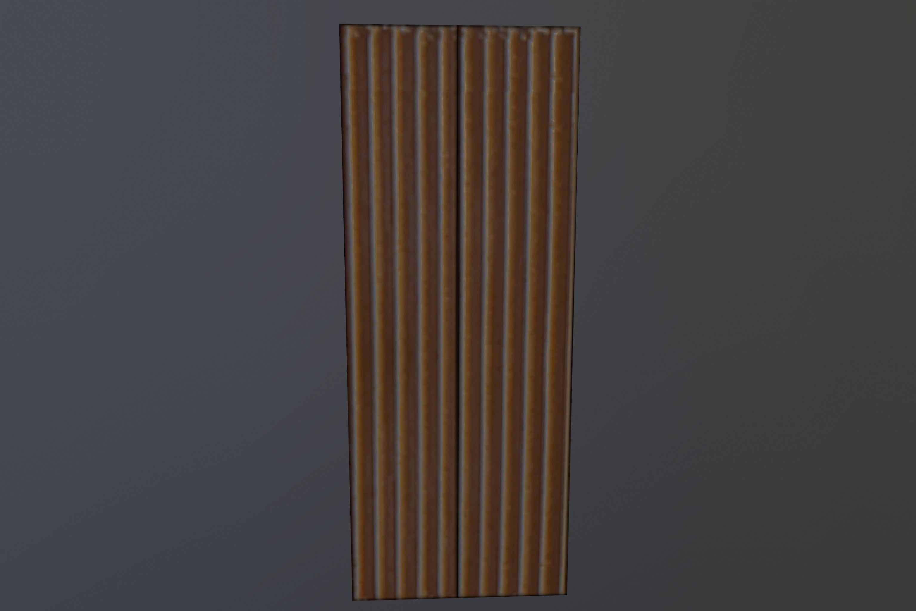 Perforated Brick  Low-poly 3D model_2