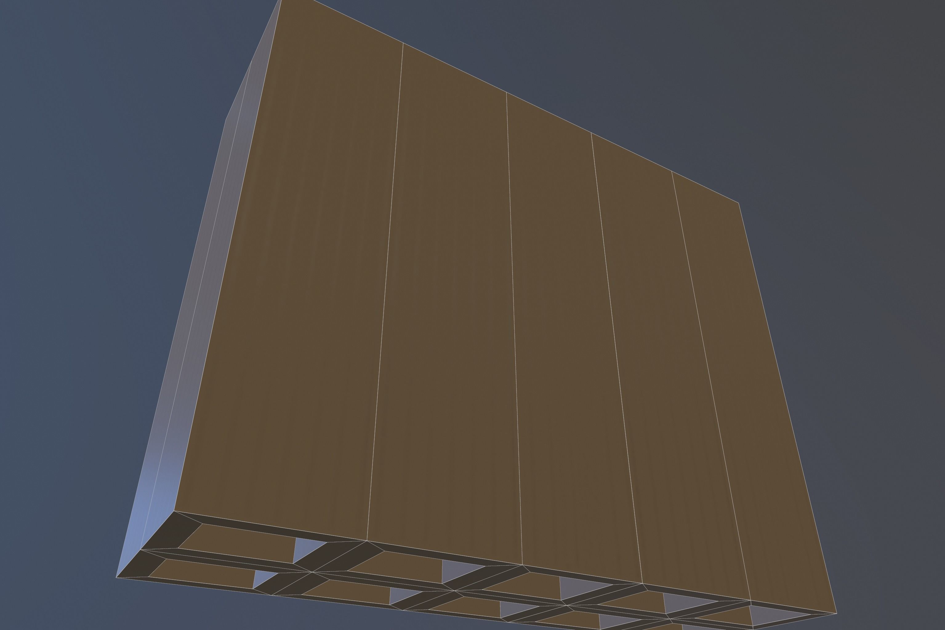 Perforated Brick  Low-poly 3D model_14