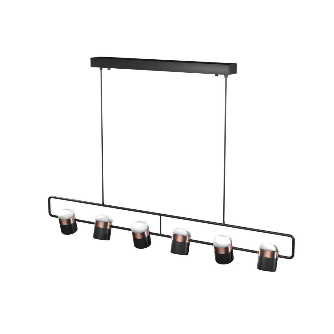 Ling PL6 Linear Suspension Low-poly 3D model_1