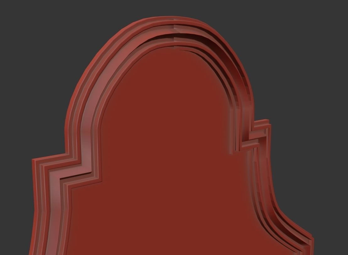 mirror arayna 3D model_6