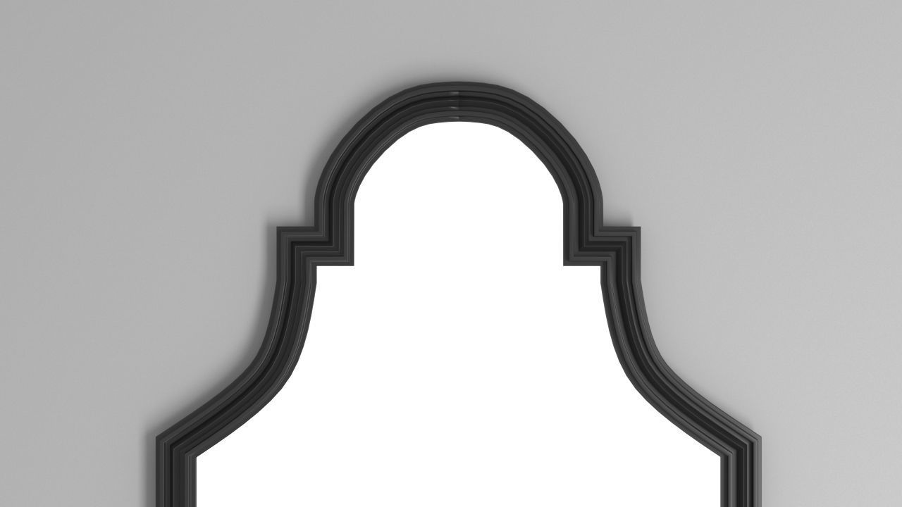 mirror arayna 3D model_2