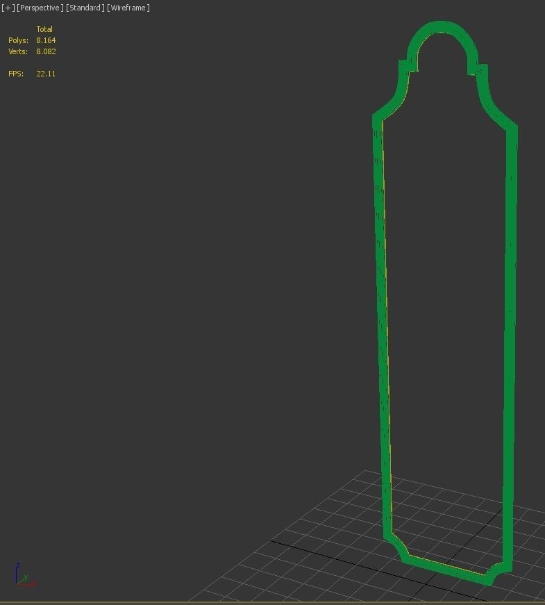 mirror arayna 3D model_8