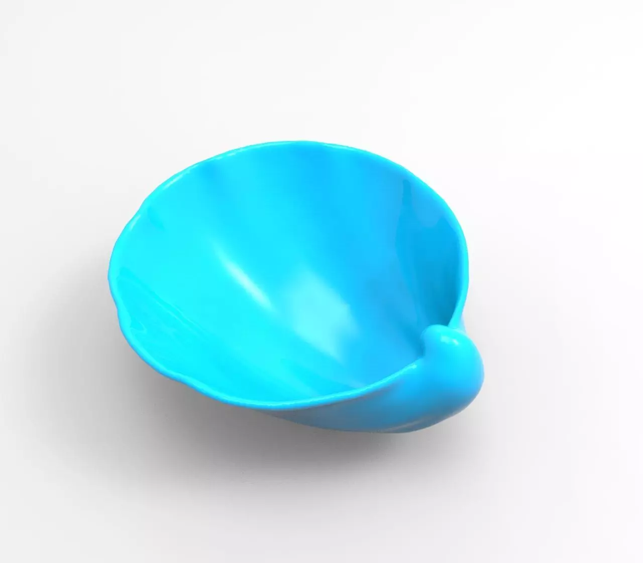 Scallop Geometric Succulent 3D Printing Planter 3D print model