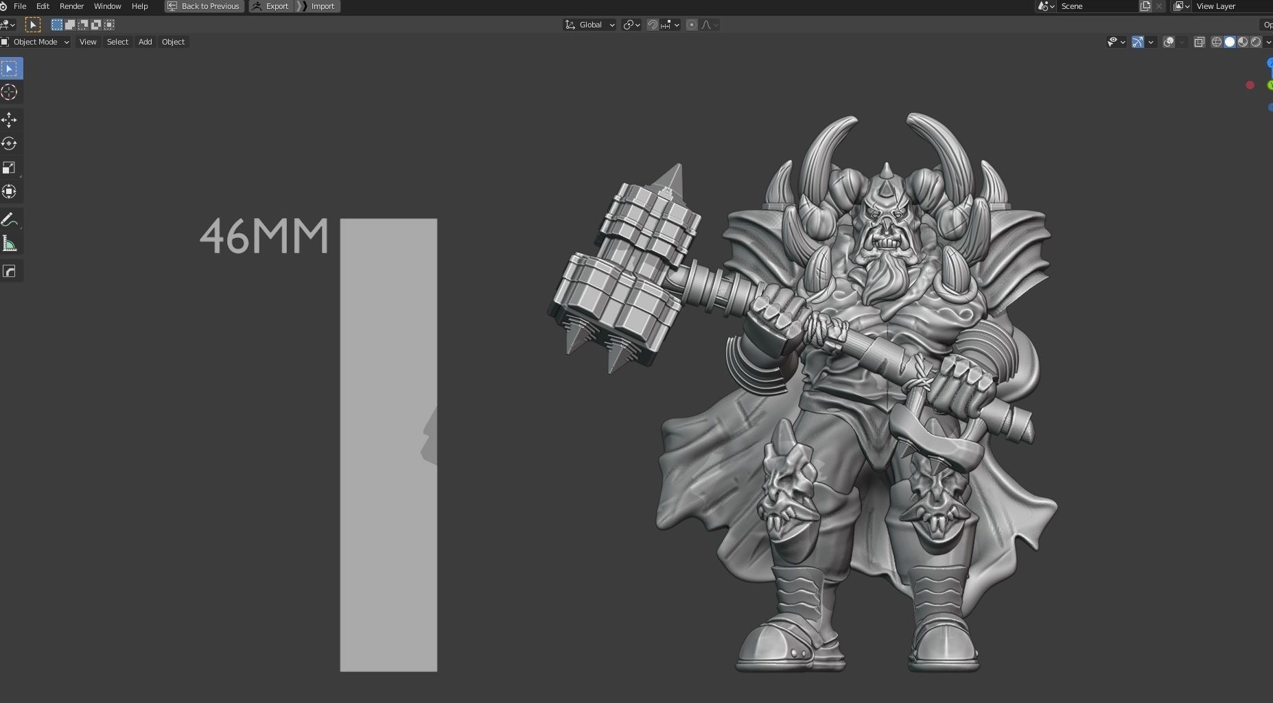 Ork Excelsiours Tremends Dominatus 3D print model_2