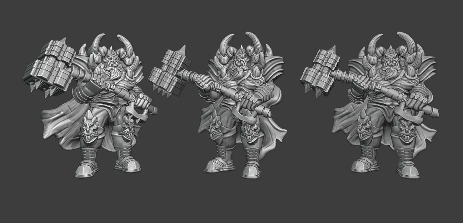 Ork Excelsiours Tremends Dominatus 3D print model_0