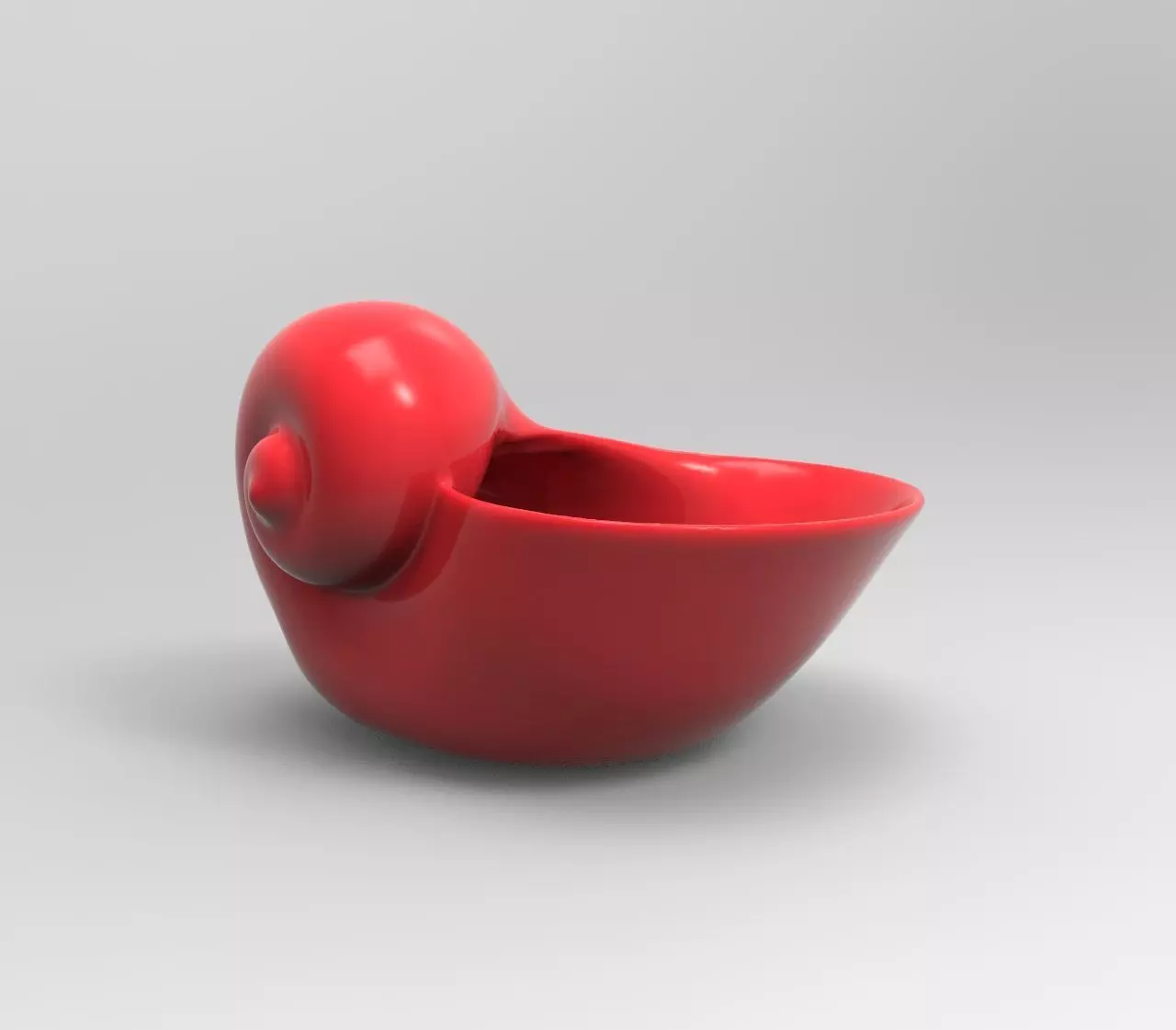 Shell Geometric Houseplant 3D Printing Planter  3D print model_0