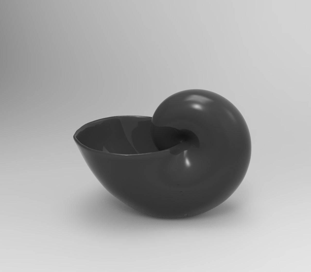 Clam Geometric Plant 3D Printing Planter  3D print model_2