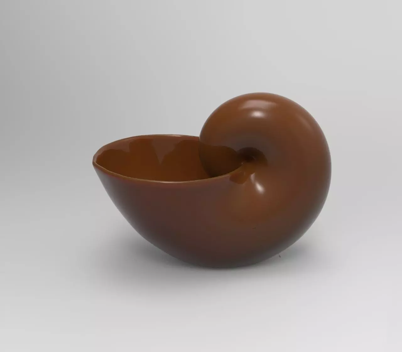 Clam Geometric Plant 3D Printing Planter  3D print model_0