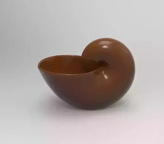 Clam Geometric Plant 3D Printing Planter  3D print model