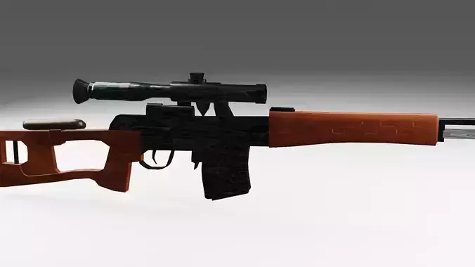 Dragunov sniper rifle
