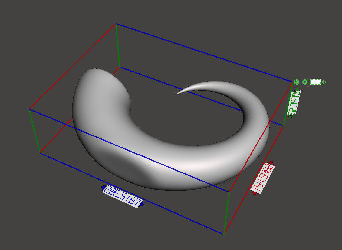 Horn Geometric Herb 3D Printing Planter  3D print model_5