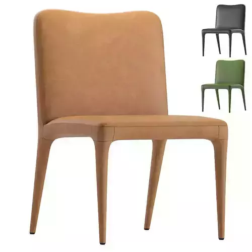 Coco Republic Estancia Leather The Cara Leather Dining Chair