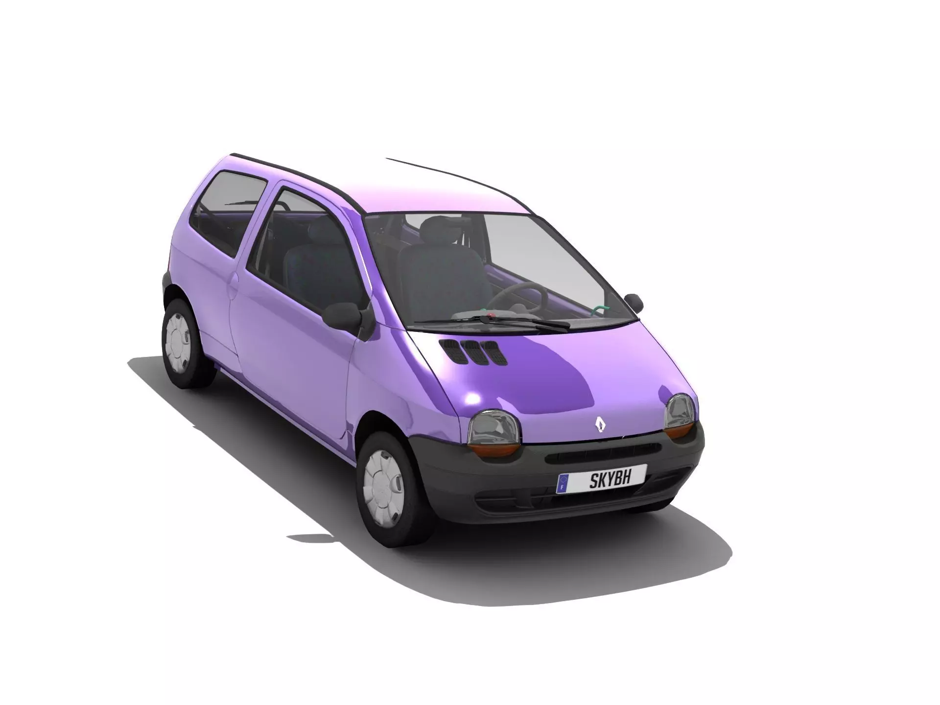 Renault Twingo I Low-poly 3D model