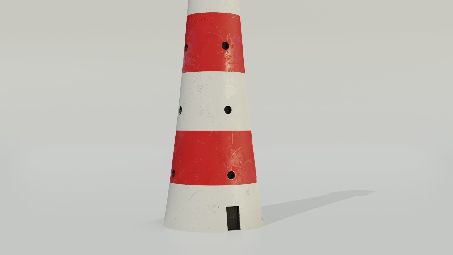 Lighthouse 3D model PBR materials Low-poly 3D model_4