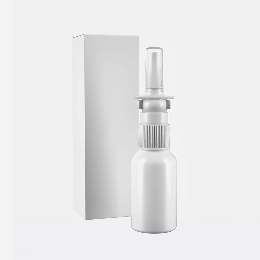Nasal Spray 30mL with Box 3D model_0
