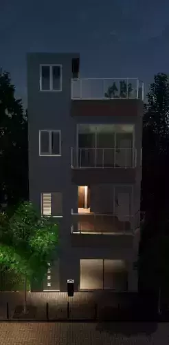 Departments Building 3D model