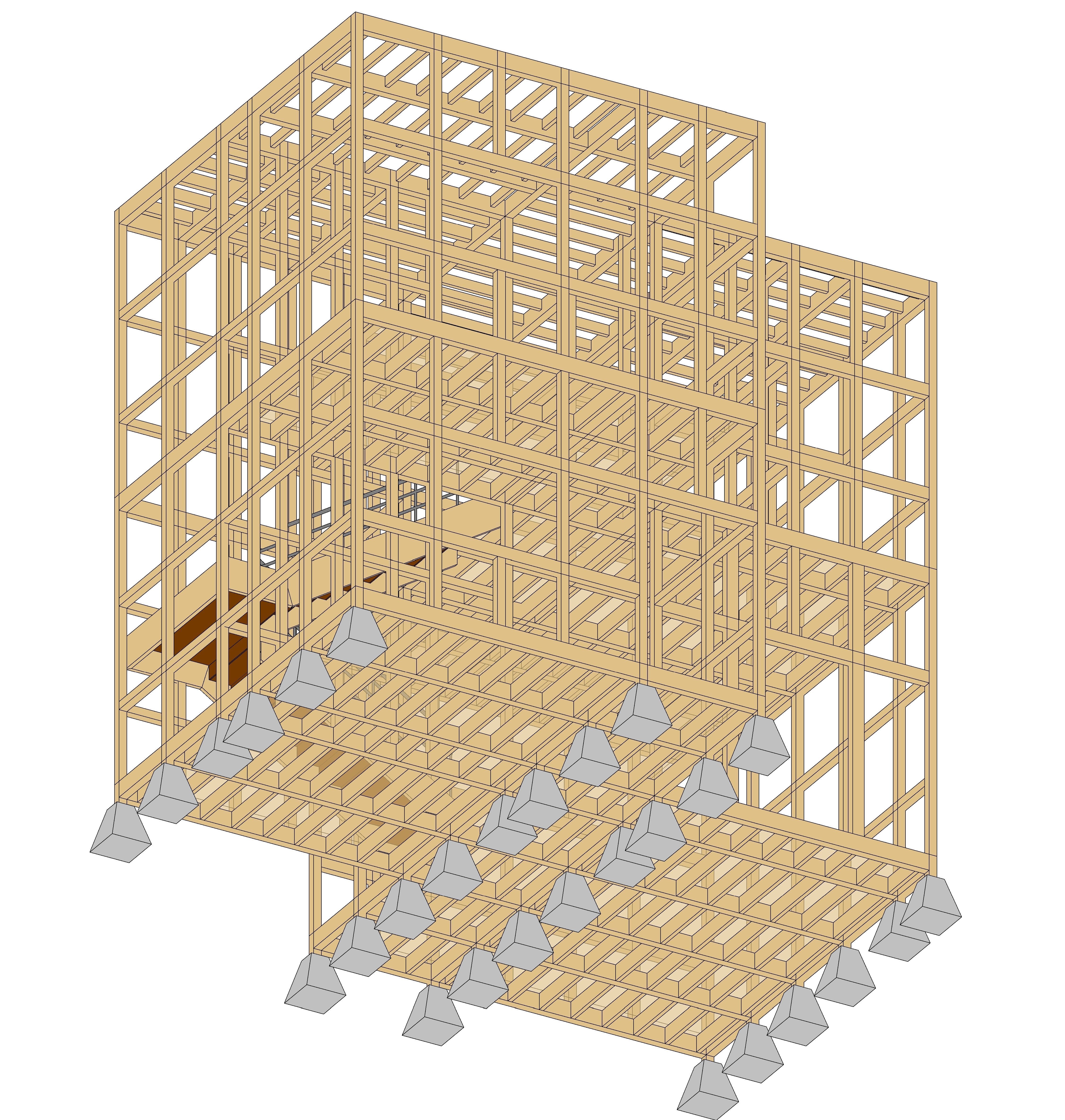 2-Storey House 3D model_7