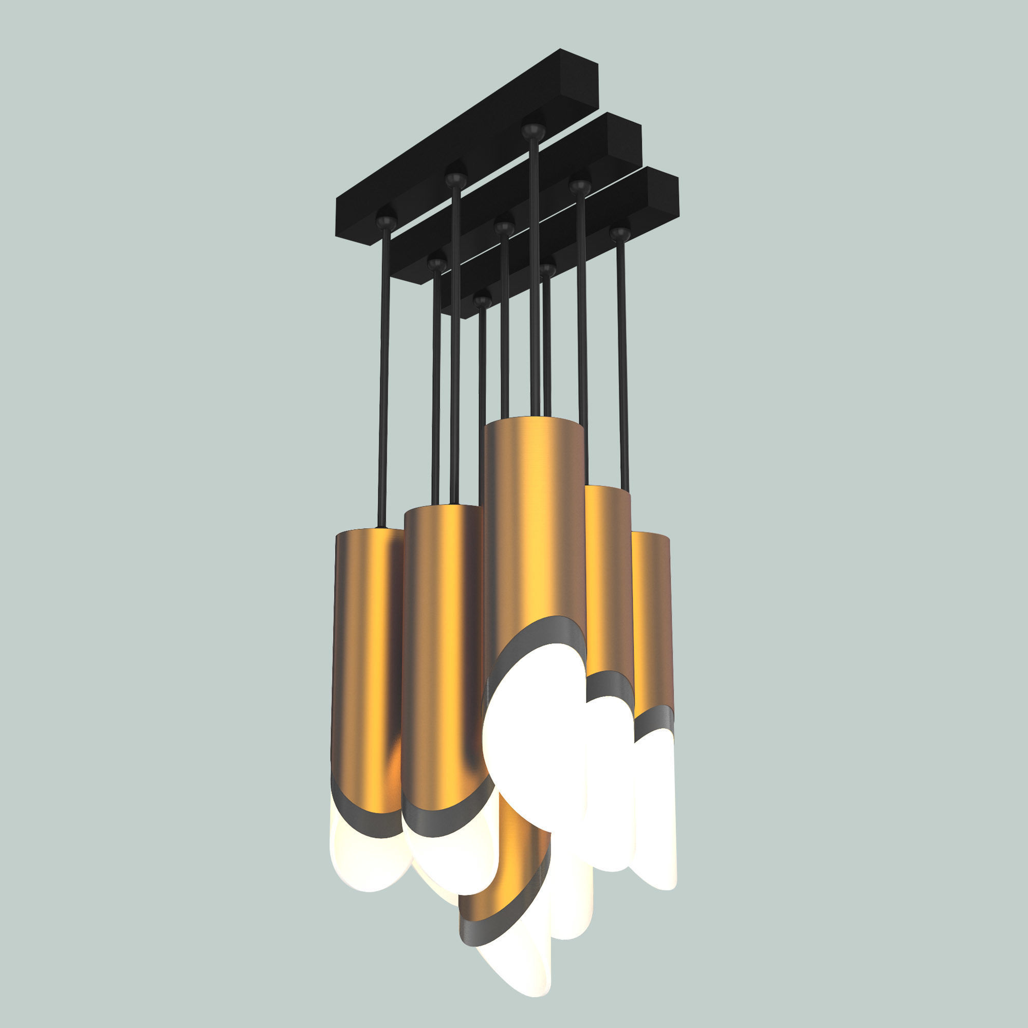 Modern Lamp 3D model_2