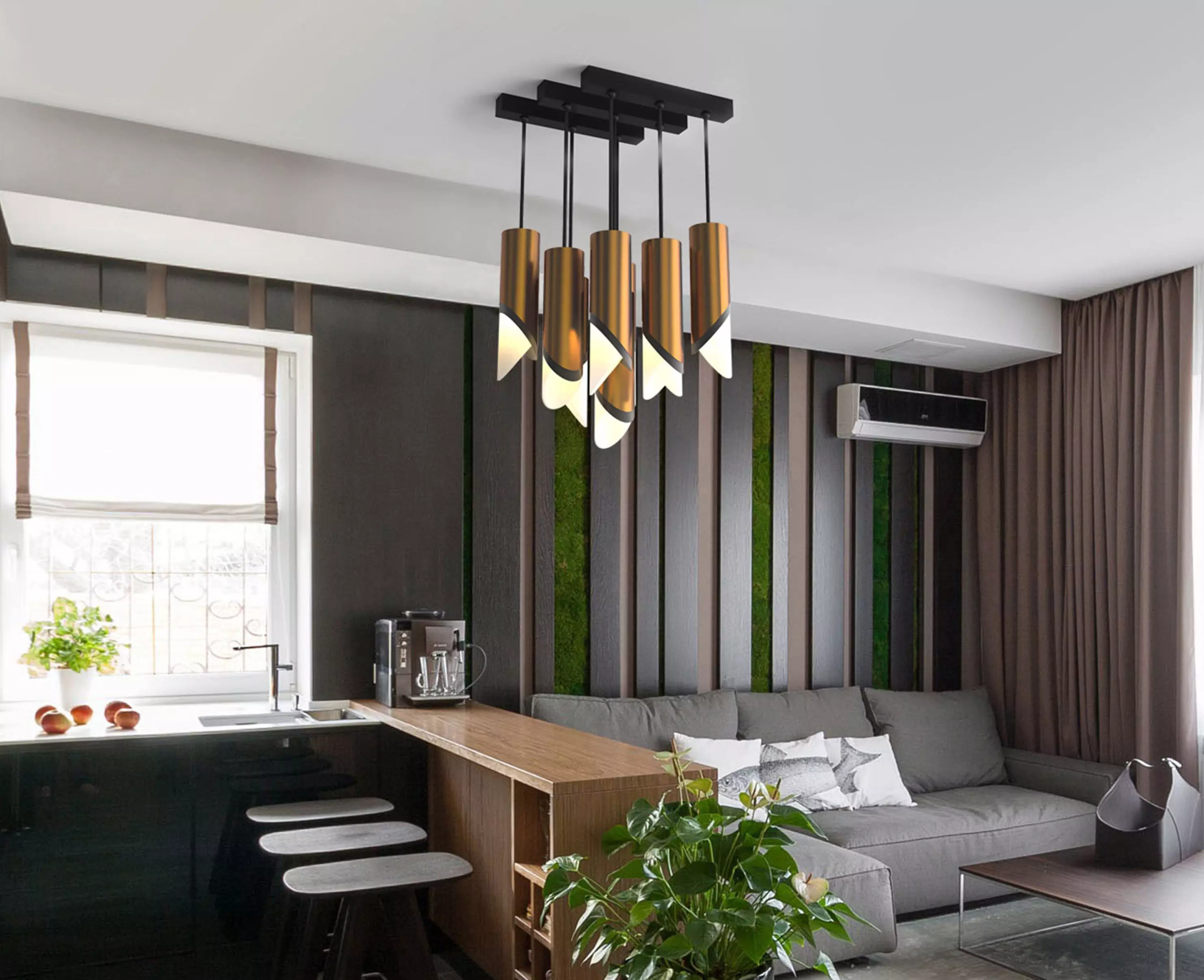 Modern Lamp 3D model_0