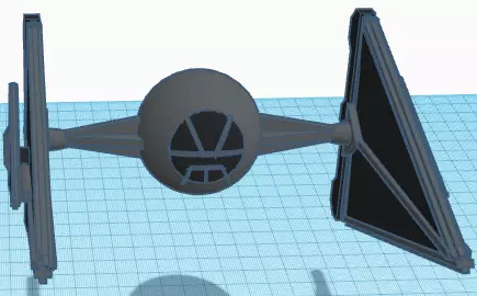 N-1 and BTL Y-Wing and TIEdg Sith trooper Fighter T-70 X-wing 3D print model